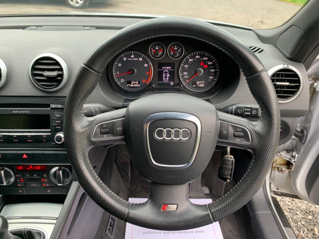 AUDI A3 1.2 TFSI S line Euro 5 ss 2dr 2011