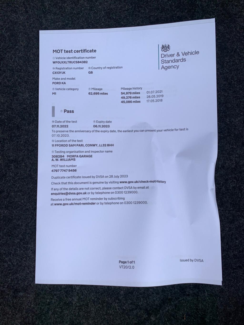 FORD KA 1.2 Studio Euro 5 3dr 2013