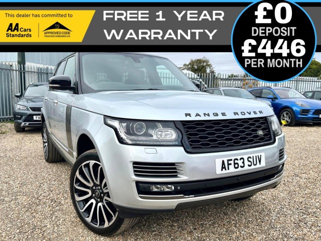 LAND ROVER RANGE ROVER 5.0 V8 Autobiography SUV 5dr Petrol Auto 4WD (510ps) (2013/63)