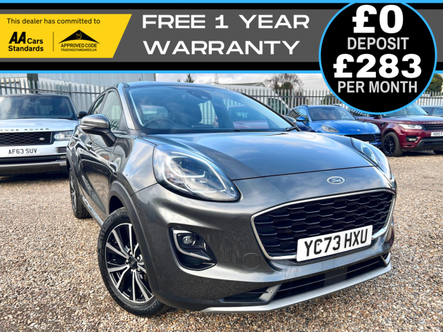 FORD PUMA 1.0T EcoBoost MHEV Titanium SUV 5dr Petrol Hybrid DCT Euro 6 (2023/73)