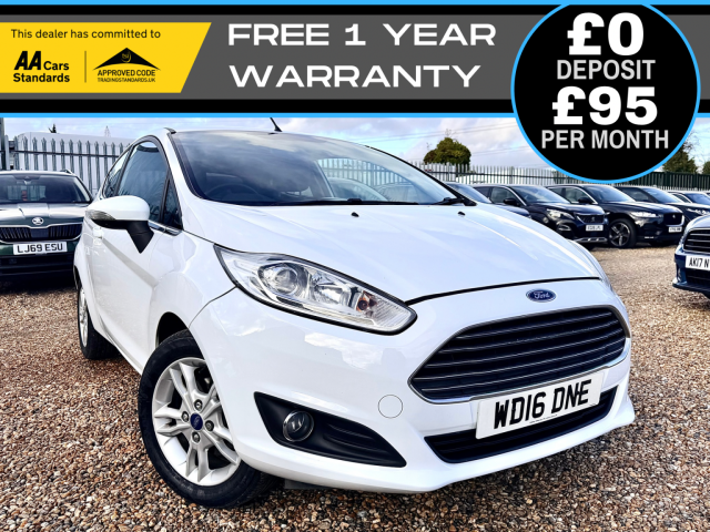FORD FIESTA 1.25 Zetec Hatchback 3dr Petrol Manual Euro 6  (2016)